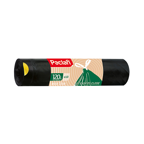 PACLAN Eco line Мешки для мусора, с завязками, 120л 10, Eco line Мешки для мусора, с завязками, 120л
PACLAN Eco line Мешки для мусора, с завязками, 120л 10, Eco line Мешки для мусора, с завязками, 120л