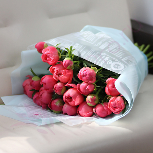 FLORPRO 25 коралловых пионов в дизайнерской упаковке, 25 коралловых пионов в дизайнерской упаковке
FLORPRO 25 коралловых пионов в дизайнерской упаковке, 25 коралловых пионов в дизайнерской упаковке