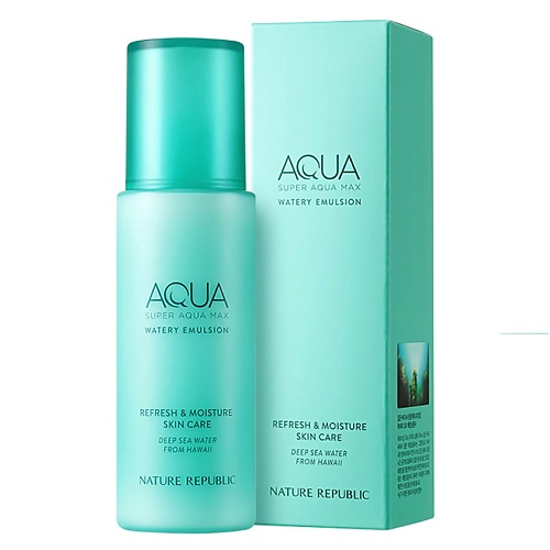 NATURE REPUBLIC Эмульсия для лица увлажняющая Max Watery Emulsion, Эмульсия для лица увлажняющая Max Watery Emulsion
NATURE REPUBLIC Эмульсия для лица увлажняющая Max Watery Emulsion, Эмульсия для лица увлажняющая Max Watery Emulsion