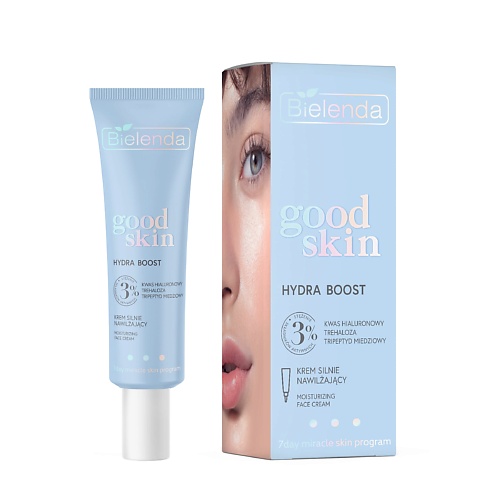 BIELENDA Крем сильно увлажняющий с гиалуроновой кислотой GOOD SKIN HYDRA BOOST 50.0, Крем сильно увлажняющий с гиалуроновой кислотой GOOD SKIN HYDRA BOOST
BIELENDA Крем сильно увлажняющий с гиалуроновой кислотой GOOD SKIN HYDRA BOOST 50.0, Крем сильно увлажняющий с гиалуроновой кислотой GOOD SKIN HYDRA BOOST