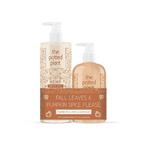 THE POTTED PLANT Набор балансирующих средств для ухода за телом Pumpkin Spice Duo Bundle, Набор балансирующих средств для ухода за телом Pumpkin Spice Duo Bundle
THE POTTED PLANT Набор балансирующих средств для ухода за телом Pumpkin Spice Duo Bundle, Набор балансирующих средств для ухода за телом Pumpkin Spice Duo Bundle