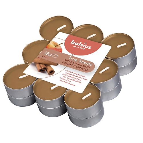 BOLSIUS Свечи чайные арома Bolsius True scents яблоко с корицей, Свечи чайные арома Bolsius True scents яблоко с корицей
BOLSIUS Свечи чайные арома Bolsius True scents яблоко с корицей, Свечи чайные арома Bolsius True scents яблоко с корицей