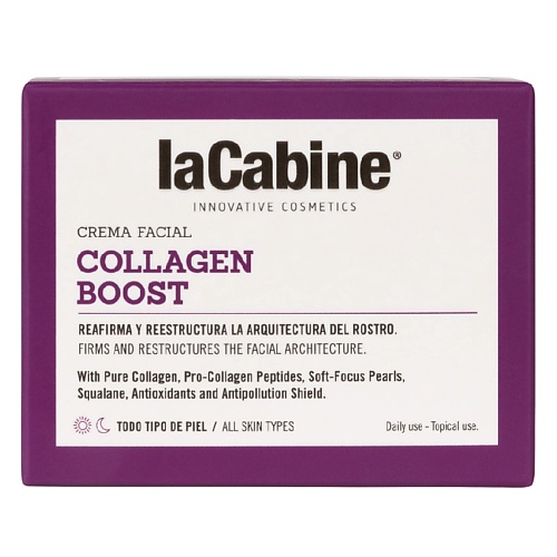 LA CABINE Крем стимулятор коллагена для упругости и молодости кожи COLLAGEN BOOST 50, Крем стимулятор коллагена для упругости и молодости кожи COLLAGEN BOOST
LA CABINE Крем стимулятор коллагена для упругости и молодости кожи COLLAGEN BOOST 50, Крем стимулятор коллагена для упругости и молодости кожи COLLAGEN BOOST