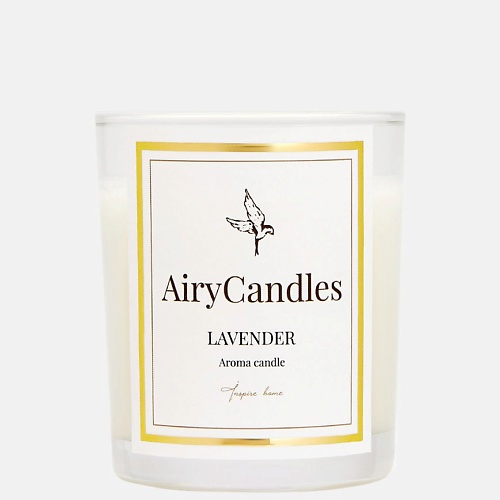 AIRYCANDLES Свеча ароматическая LAVENDER с деревянным фитилем 190.0, Свеча ароматическая LAVENDER с деревянным фитилем
AIRYCANDLES Свеча ароматическая LAVENDER с деревянным фитилем 190.0, Свеча ароматическая LAVENDER с деревянным фитилем