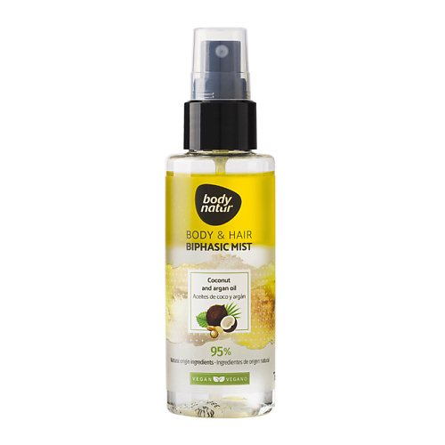 BODY NATUR Мист для тела и волос Кокосовое и аргановое масло, Мист для тела и волос Кокосовое и аргановое масло
BODY NATUR Мист для тела и волос Кокосовое и аргановое масло, Мист для тела и волос Кокосовое и аргановое масло
