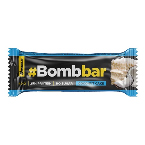 BOMBBAR Батончик глазированный Кокосовый торт, Батончик глазированный Кокосовый торт
BOMBBAR Батончик глазированный Кокосовый торт, Батончик глазированный Кокосовый торт