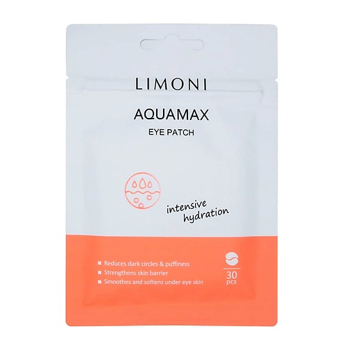 LIMONI Патчи для век увлажняющие Aqumax Eye Patch 30.0, Патчи для век увлажняющие Aqumax Eye Patch
LIMONI Патчи для век увлажняющие Aqumax Eye Patch 30.0, Патчи для век увлажняющие Aqumax Eye Patch