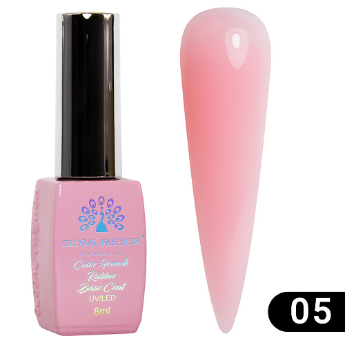 GLOBAL FASHION Каучуковая цветная база для гель-лака Rubber Color Base Coat, Каучуковая цветная база для гель-лака Rubber Color Base Coat
GLOBAL FASHION Каучуковая цветная база для гель-лака Rubber Color Base Coat, Каучуковая цветная база для гель-лака Rubber Color Base Coat