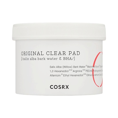 COSRX Очищающие пэды для лица One Step Original Clear Pad 70.0, Очищающие пэды для лица One Step Original Clear Pad
COSRX Очищающие пэды для лица One Step Original Clear Pad 70.0, Очищающие пэды для лица One Step Original Clear Pad
