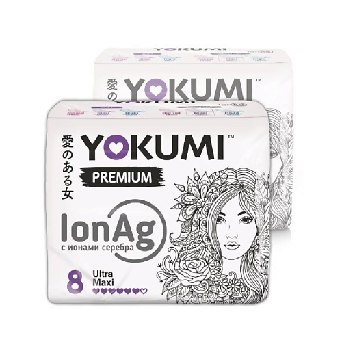 YOKUMI Прокладки гигиенические Premium Ultra Maxi, Прокладки гигиенические Premium Ultra Maxi
YOKUMI Прокладки гигиенические Premium Ultra Maxi, Прокладки гигиенические Premium Ultra Maxi