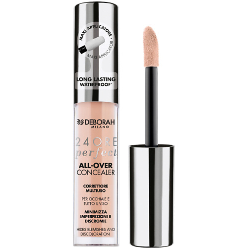 DEBORAH MILANO Корректор жидкий 24 ORE PERFECT ALL OVER CONCEALER, Корректор жидкий 24 ORE PERFECT ALL OVER CONCEALER
DEBORAH MILANO Корректор жидкий 24 ORE PERFECT ALL OVER CONCEALER, Корректор жидкий 24 ORE PERFECT ALL OVER CONCEALER