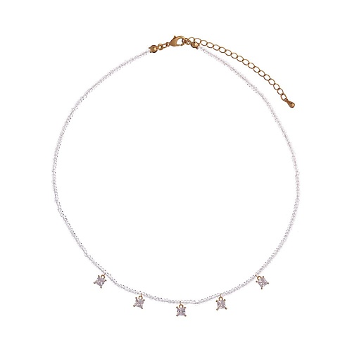 UVI JEWELLERY Колье из прозрачных кристаллов с подвесками, Колье из прозрачных кристаллов с подвесками
UVI JEWELLERY Колье из прозрачных кристаллов с подвесками, Колье из прозрачных кристаллов с подвесками