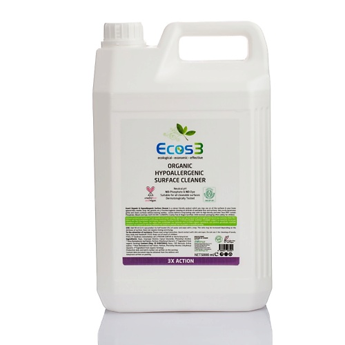 ECOS3 Органический очиститель поверхностей 5000.0, Органический очиститель поверхностей
ECOS3 Органический очиститель поверхностей 5000.0, Органический очиститель поверхностей