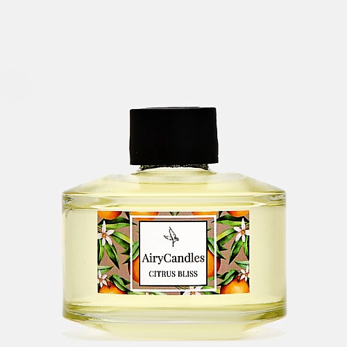 AIRYCANDLES Ароматический диффузор CITRUS BLISS с палочками из микрофибры 100.0, Ароматический диффузор CITRUS BLISS с палочками из микрофибры
AIRYCANDLES Ароматический диффузор CITRUS BLISS с палочками из микрофибры 100.0, Ароматический диффузор CITRUS BLISS с палочками из микрофибры