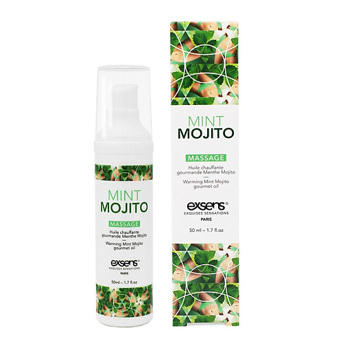 EXSENS Разогревающее массажное масло Gourmet MINT MOJITO 50, Разогревающее массажное масло Gourmet MINT MOJITO
EXSENS Разогревающее массажное масло Gourmet MINT MOJITO 50, Разогревающее массажное масло Gourmet MINT MOJITO