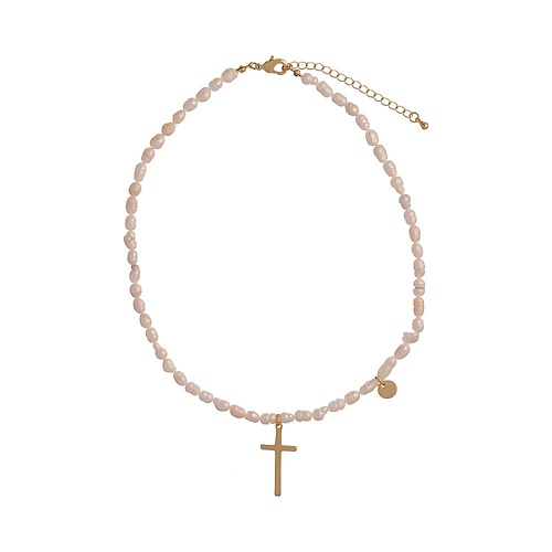 UVI JEWELLERY Колье из культивированного жемчуга с подвеской Крест, Колье из культивированного жемчуга с подвеской Крест
UVI JEWELLERY Колье из культивированного жемчуга с подвеской Крест, Колье из культивированного жемчуга с подвеской Крест