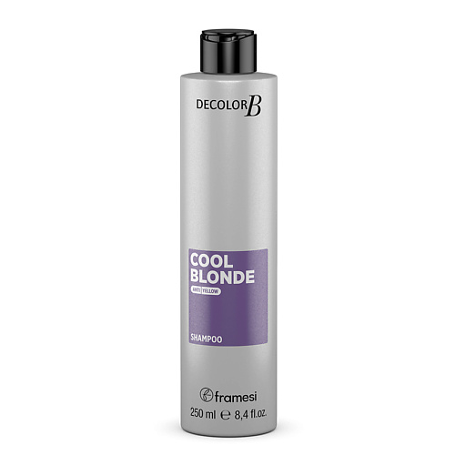 FRAMESI Шампунь для холодных оттенков светлых волос DECOLOR B COOL BLONDE 250.0, Шампунь для холодных оттенков светлых волос DECOLOR B COOL BLONDE
FRAMESI Шампунь для холодных оттенков светлых волос DECOLOR B COOL BLONDE 250.0, Шампунь для холодных оттенков светлых волос DECOLOR B COOL BLONDE