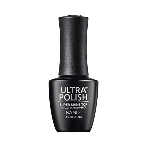 BANDI Верхнее покрытие для ногтей ULTRA POLISH SUPER SHINE TOP 14, Верхнее покрытие для ногтей ULTRA POLISH SUPER SHINE TOP
BANDI Верхнее покрытие для ногтей ULTRA POLISH SUPER SHINE TOP 14, Верхнее покрытие для ногтей ULTRA POLISH SUPER SHINE TOP