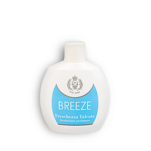 BREEZE Дезодорант парфюмированный FRESCHEZZA TALCATA 100.0, Дезодорант парфюмированный FRESCHEZZA TALCATA
BREEZE Дезодорант парфюмированный FRESCHEZZA TALCATA 100.0, Дезодорант парфюмированный FRESCHEZZA TALCATA