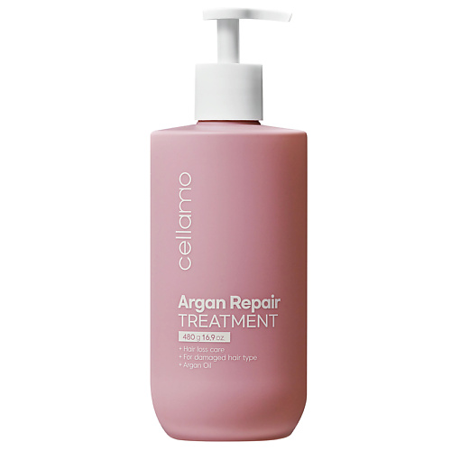 CELLAMO Средство для поврежденных волос с аргановым маслом Argan Repair Treatment, Средство для поврежденных волос с аргановым маслом Argan Repair Treatment
CELLAMO Средство для поврежденных волос с аргановым маслом Argan Repair Treatment, Средство для поврежденных волос с аргановым маслом Argan Repair Treatment
