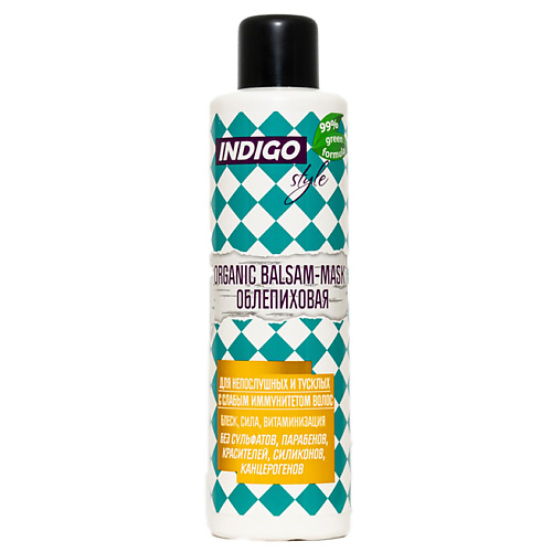 INDIGO STYLE Бальзам-маска облепиховая для непослушных и тусклых волос 200, Бальзам-маска облепиховая для непослушных и тусклых волос
INDIGO STYLE Бальзам-маска облепиховая для непослушных и тусклых волос 200, Бальзам-маска облепиховая для непослушных и тусклых волос