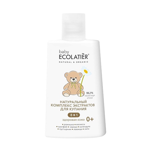 ECOLATIER baby Натуральный комплекс экстрактов 8 в 1 " Здоровая кожа" для купания детей 0+ 250.0, baby Натуральный комплекс экстрактов 8 в 1 " Здоровая кожа" для купания детей 0+
ECOLATIER baby Натуральный комплекс экстрактов 8 в 1 " Здоровая кожа" для купания детей 0+ 250.0, baby Натуральный комплекс экстрактов 8 в 1 " Здоровая кожа" для купания детей 0+