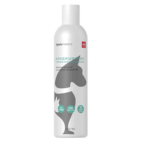 AGREE'S FOR PETS Кондиционер для животных ANTIBACTERIAL бережная защита и увлажнение с витамином В5 250.0, Кондиционер для животных ANTIBACTERIAL бережная защита и увлажнение с витамином В5
AGREE'S FOR PETS Кондиционер для животных ANTIBACTERIAL бережная защита и увлажнение с витамином В5 250.0, Кондиционер для животных ANTIBACTERIAL бережная защита и увлажнение с витамином В5