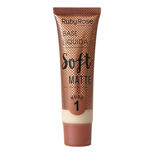 RUBY ROSE Тональная основа матирующая Soft Matte, Тональная основа матирующая Soft Matte
RUBY ROSE Тональная основа матирующая Soft Matte, Тональная основа матирующая Soft Matte