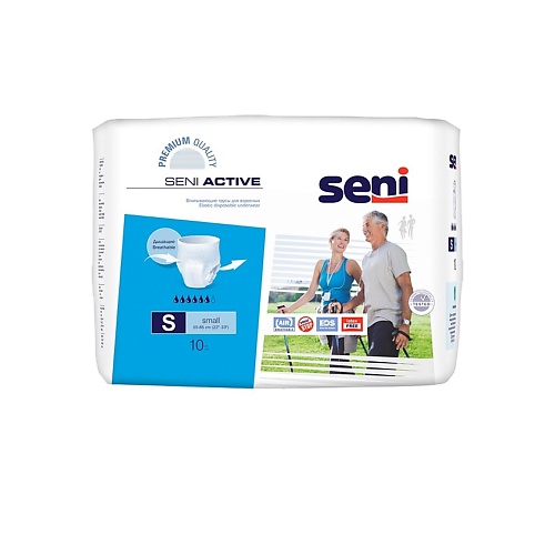 SENI Впитывающие трусы Seni Active Small, Впитывающие трусы Seni Active Small
SENI Впитывающие трусы Seni Active Small, Впитывающие трусы Seni Active Small