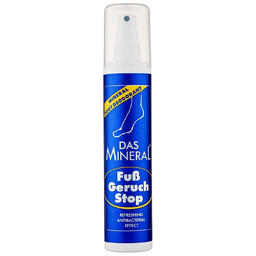DAS MINERAL Минеральный охлаждающий дезодорант для ног FUSS GERUCH STOP 150.0, Минеральный охлаждающий дезодорант для ног FUSS GERUCH STOP
DAS MINERAL Минеральный охлаждающий дезодорант для ног FUSS GERUCH STOP 150.0, Минеральный охлаждающий дезодорант для ног FUSS GERUCH STOP