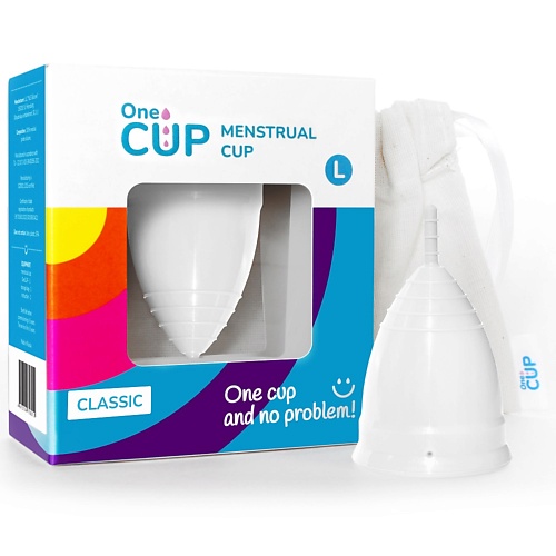 ONECUP Менструальная чаша Classic белая размер L, Менструальная чаша Classic белая размер L
ONECUP Менструальная чаша Classic белая размер L, Менструальная чаша Classic белая размер L