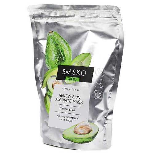 BEASKO SKIN Альгинатная маска питательная с авокадо / Renew Skin Alginate Mask 350.0, Альгинатная маска питательная с авокадо / Renew Skin Alginate Mask
BEASKO SKIN Альгинатная маска питательная с авокадо / Renew Skin Alginate Mask 350.0, Альгинатная маска питательная с авокадо / Renew Skin Alginate Mask