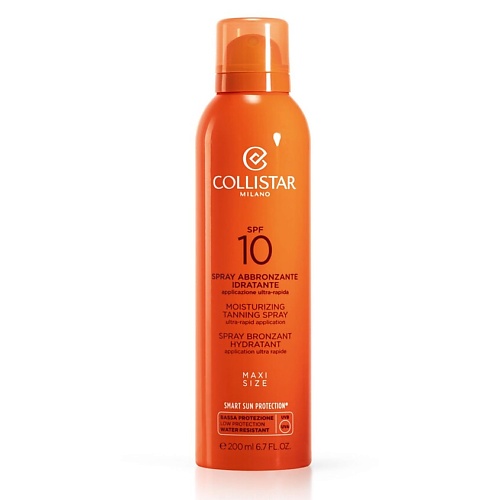 COLLISTAR Спрей для загара увлажняющий SPF10 Moisturizing Tanning Spray, Спрей для загара увлажняющий SPF10 Moisturizing Tanning Spray
COLLISTAR Спрей для загара увлажняющий SPF10 Moisturizing Tanning Spray, Спрей для загара увлажняющий SPF10 Moisturizing Tanning Spray