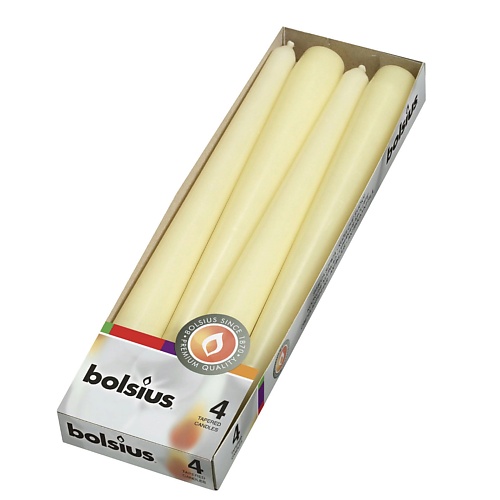 BOLSIUS Свечи конусные Bolsius Classic кремовые, Свечи конусные Bolsius Classic кремовые
BOLSIUS Свечи конусные Bolsius Classic кремовые, Свечи конусные Bolsius Classic кремовые