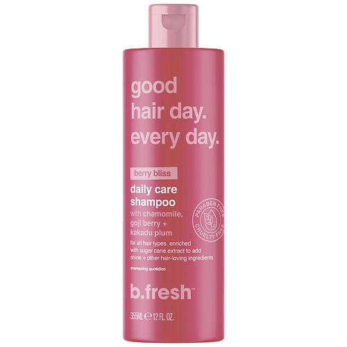 B.FRESH Шампунь для волос good hair day. every day. 355.0, Шампунь для волос good hair day. every day.
B.FRESH Шампунь для волос good hair day. every day. 355.0, Шампунь для волос good hair day. every day.