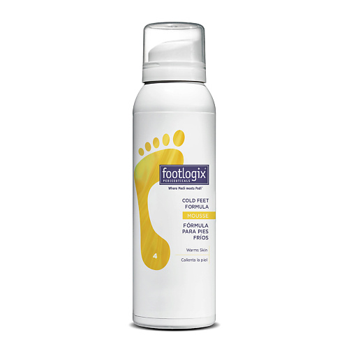 FOOTLOGIX "4" Cold Feet Formula Согревающий мусс для ног 125.0, "4" Cold Feet Formula Согревающий мусс для ног
FOOTLOGIX "4" Cold Feet Formula Согревающий мусс для ног 125.0, "4" Cold Feet Formula Согревающий мусс для ног