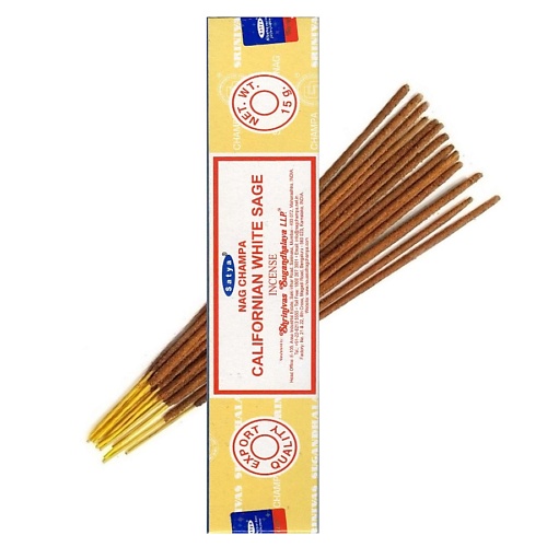 SATYA Благовония Satya California White Sage / Белый Шалфей Калифорнийский 35, Благовония Satya California White Sage / Белый Шалфей Калифорнийский
SATYA Благовония Satya California White Sage / Белый Шалфей Калифорнийский 35, Благовония Satya California White Sage / Белый Шалфей Калифорнийский
