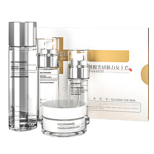 MEIXI Подарочный набор для ухода за лицом с ниацинамидом и пептидами, Подарочный набор для ухода за лицом с ниацинамидом и пептидами
MEIXI Подарочный набор для ухода за лицом с ниацинамидом и пептидами, Подарочный набор для ухода за лицом с ниацинамидом и пептидами
