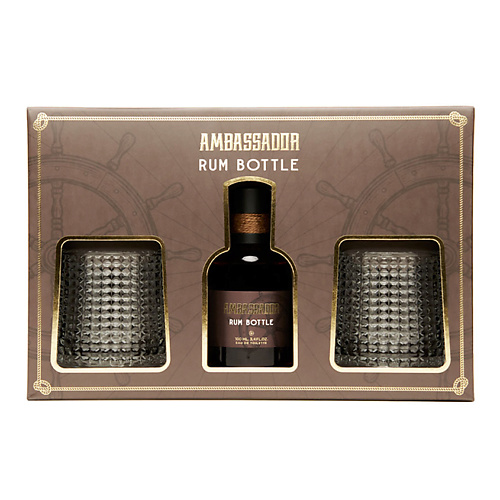 AMBASSADOR Парфюмерный набор с бокалами Rum Bottle, Парфюмерный набор с бокалами Rum Bottle
AMBASSADOR Парфюмерный набор с бокалами Rum Bottle, Парфюмерный набор с бокалами Rum Bottle