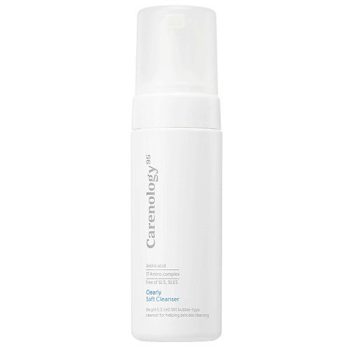 CARENOLOGY Мягкая пенка для очищения кожи лица с аминокислотами Clearly Soft Cleanser 150.0, Мягкая пенка для очищения кожи лица с аминокислотами Clearly Soft Cleanser
CARENOLOGY Мягкая пенка для очищения кожи лица с аминокислотами Clearly Soft Cleanser 150.0, Мягкая пенка для очищения кожи лица с аминокислотами Clearly Soft Cleanser
