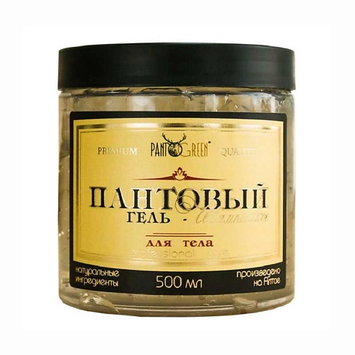 ЗЕЛЕНЫЙ АЛТАЙ Пантовый гель для лица и тела Pantogreen 500.0, Пантовый гель для лица и тела Pantogreen
ЗЕЛЕНЫЙ АЛТАЙ Пантовый гель для лица и тела Pantogreen 500.0, Пантовый гель для лица и тела Pantogreen