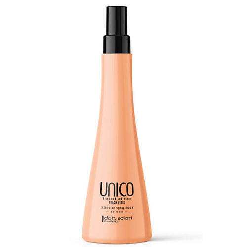 DOTT.SOLARI COSMETICS Маска-спрей мгновенного действия с персиковым маслом и кератином UNICO, Маска-спрей мгновенного действия с персиковым маслом и кератином UNICO
DOTT.SOLARI COSMETICS Маска-спрей мгновенного действия с персиковым маслом и кератином UNICO, Маска-спрей мгновенного действия с персиковым маслом и кератином UNICO