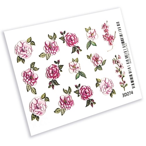 BPW.STYLE Наклейки для ногтей слайдер-дизайн 3D Розовые цветы микс, Наклейки для ногтей слайдер-дизайн 3D Розовые цветы микс 
BPW.STYLE Наклейки для ногтей слайдер-дизайн 3D Розовые цветы микс, Наклейки для ногтей слайдер-дизайн 3D Розовые цветы микс