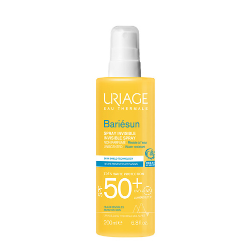 URIAGE Барьесан SPF50+ спрей без ароматизаторов 200.0, Барьесан SPF50+ спрей без ароматизаторов
URIAGE Барьесан SPF50+ спрей без ароматизаторов 200.0, Барьесан SPF50+ спрей без ароматизаторов