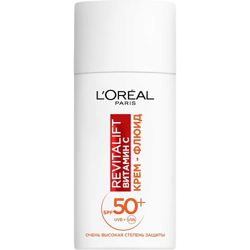 L'ORÉAL PARIS Крем-флюид Витамин С дневной для лица с SPF 50 Revitalift, Крем-флюид Витамин С дневной для лица с SPF 50 Revitalift
L'ORÉAL PARIS Крем-флюид Витамин С дневной для лица с SPF 50 Revitalift, Крем-флюид Витамин С дневной для лица с SPF 50 Revitalift