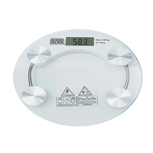 GOOD HELPER Весы напольные электронные BS-S50 до 180 кг, стеклянные, Весы напольные электронные BS-S50 до 180 кг, стеклянные
GOOD HELPER Весы напольные электронные BS-S50 до 180 кг, стеклянные, Весы напольные электронные BS-S50 до 180 кг, стеклянные