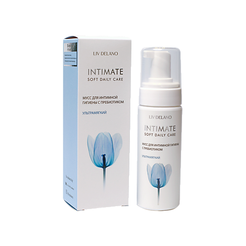 LIV DELANO Мусс для интимной гигиены с пребиотиком ультрамягкий INTIMATE 150.0, Мусс для интимной гигиены с пребиотиком ультрамягкий INTIMATE
LIV DELANO Мусс для интимной гигиены с пребиотиком ультрамягкий INTIMATE 150.0, Мусс для интимной гигиены с пребиотиком ультрамягкий INTIMATE