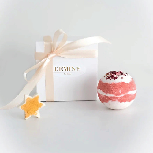 DEMIN`S FOR HOME Набор бомбочка для ванн "Роза" и пена для ванн "Звездочки", Набор бомбочка для ванн "Роза" и пена для ванн "Звездочки"
DEMIN`S FOR HOME Набор бомбочка для ванн "Роза" и пена для ванн "Звездочки", Набор бомбочка для ванн "Роза" и пена для ванн "Звездочки"
