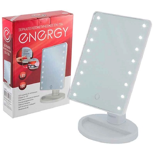 ENERGY Зеркало косметическое EN-704, LED подсветка, Зеркало косметическое EN-704, LED подсветка
ENERGY Зеркало косметическое EN-704, LED подсветка, Зеркало косметическое EN-704, LED подсветка