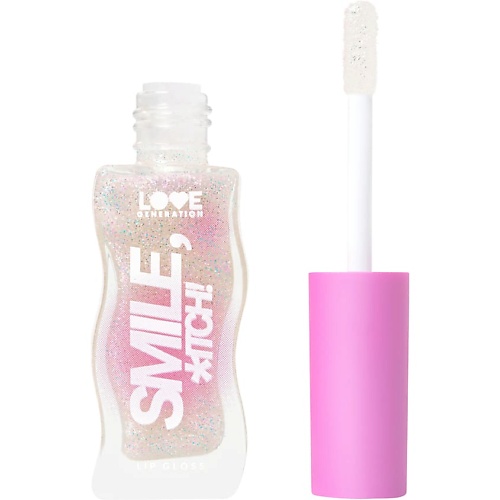 LOVE GENERATION Блеск для губ Smile, *itch! глянцевый, невесомая увлажняющая текстура, Блеск для губ Smile, *itch! глянцевый, невесомая увлажняющая текстура
LOVE GENERATION Блеск для губ Smile, *itch! глянцевый, невесомая увлажняющая текстура, Блеск для губ Smile, *itch! глянцевый, невесомая увлажняющая текстура